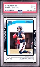 2024 Donruss Caleb Williams Rated Rookie #327 PSA 9 Mint Bears RC