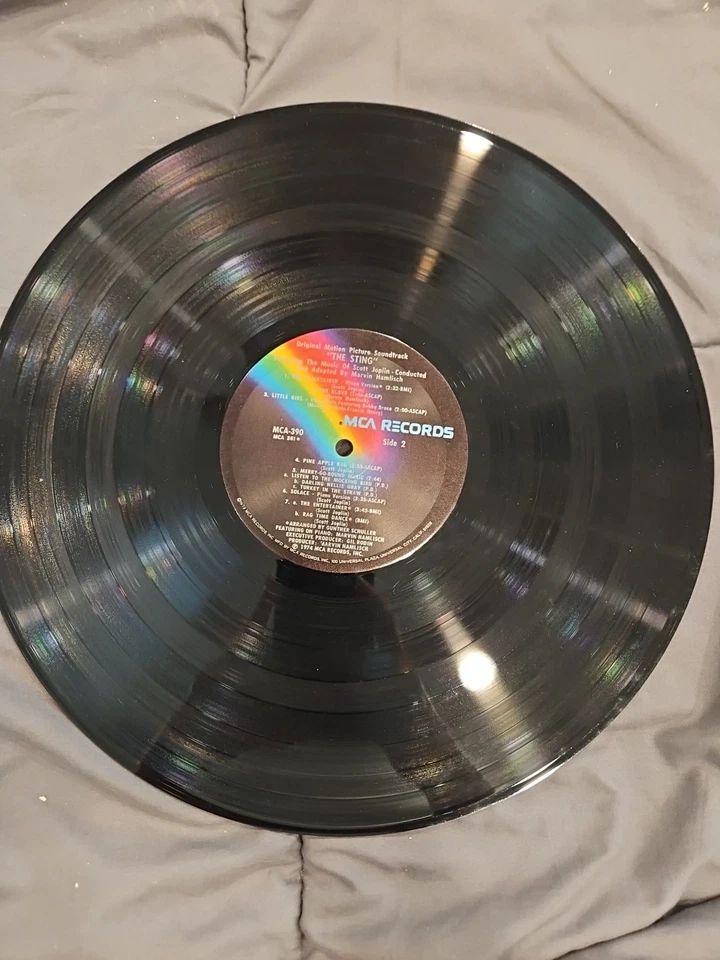 Marvin Hamlisch – The Sting Original Motion Picture Soundtrack 12" Vinyl LP - Image 3 of 4
