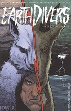 Earthdivers #3B VF 2022 Stock Image