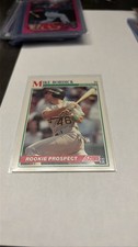 1991 Score Mike Bordick Rookie Card #339 Oakland Athletics. rookie card picture