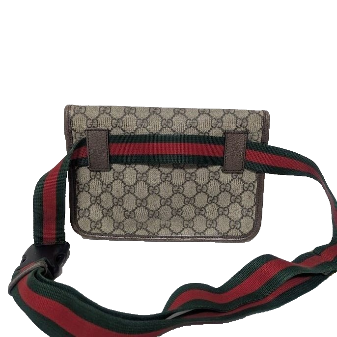 グッチ ベルトバッグ GGスプリーム ベージュ エボニー ネオ GUCCI GG
