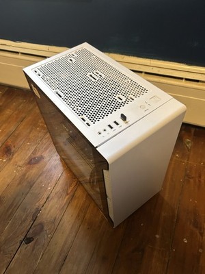 Custom White Gaming Desktop PC Tower AMD Processor ZOTAC GPU USB HDMI