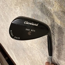 Cleveland 588 RTX Black Wedge 56 14 Bounce TT Dynamic Gold Wedge Flex Steel RH