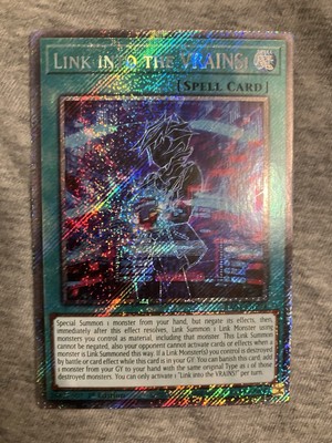 PRE-SALE YUGIOH x1 RA04-EN294 LINK INTO THE VRAINS! - PLATINUM SECRET RARE 1st | eBay PRE-SALE YUGIOH x1 RA04-EN294 LINK INTO THE VRAINS! - PLATINUM SECRET RARE 1st | eBay