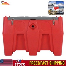 128 Gallon Portable Fuel Tank for Diesel and Gasoline 12v 10 GPM Pump with Auto