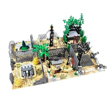 6-Piece Desert Military Base Building Block Set | General Jim's Toys & Bricks |