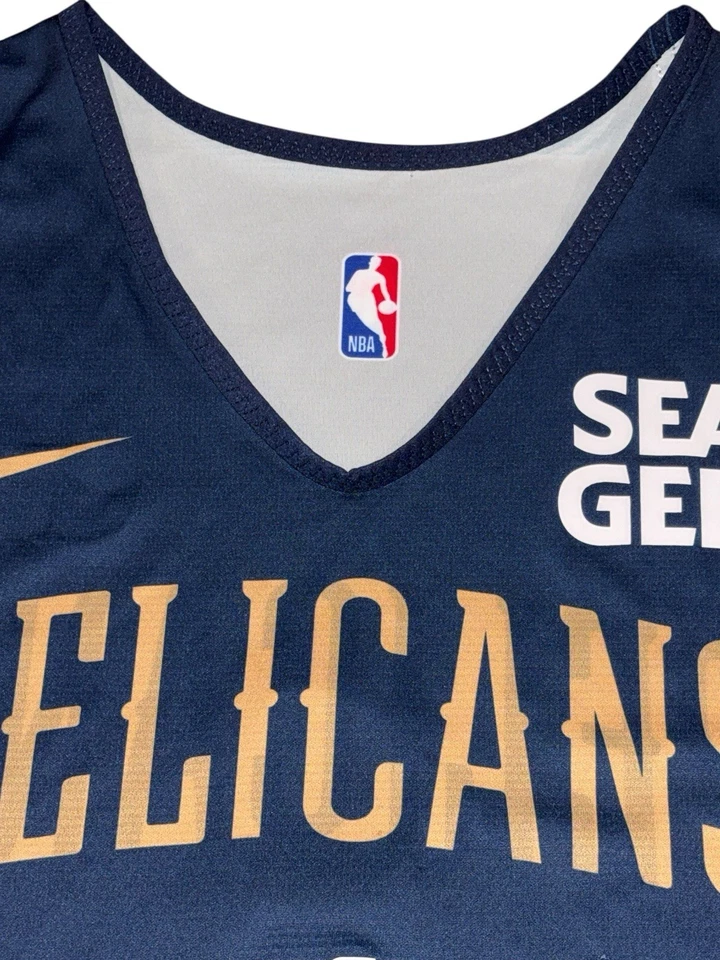 Zion Williamson New Orleans Pelicans #1 Nike Reversible Practice Jersey XL Tall - Image 4 of 4