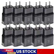 For Android Samsung USB Wall Charger Fast Adapter Block Charging Cube Brick Lot