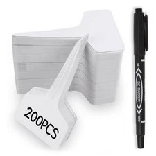 200pcs Plant Labels, Garden Markers Signs, Outdoor Waterproof Stakes, 4 Inch ...