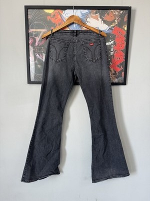 Very Crazy Rare Vintage Miss Sixty Black Jeans Pants Y2K Size 32 