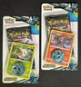 POKEMON SUN MOON LOST THUNDER CHECK LANE BLISTER PACK x2 BOTH Rowlet & Salandit