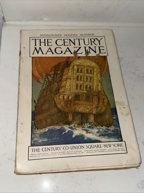 Century Illustrated Monthly - August 1911 Co-Union Square New York ANTIQUE