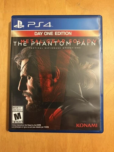 Metal Gear Solid - The Phantom Pain PS4 Day One Edition Sony PlayStation