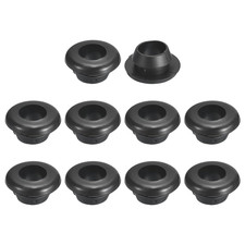 50 Pcs Rubber Grommets, 8Mm ID 10Mm Drill Hole Double Sided Hollow