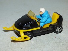 Corgi Juniors 18 AMF Ski-Daddler Schneemobil schwarz & gelb