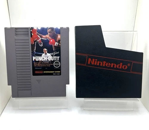 Mike Tyson’s Punch-Out!! ( Nintendo NES 1987 ) Authentic Tested NM Game + Sleeve