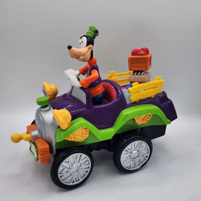 Goofy Jalopy Car Bumpy Ride Vehicle Mattel 2000 The Walt Disney Company 12'' Long