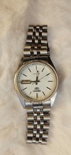 Vintage Seiko 5 Automatic Men's Watch SNXJ0089 White Dial Day/Date 7009 Japan