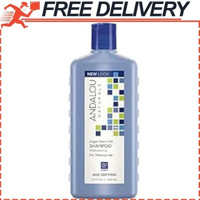 Andalou Naturals Argan Stem Cell Age Defying Shampoo, Strengthening, 11.5oz