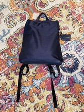 mandarina duck backpack Blue Leather/Nylon 
