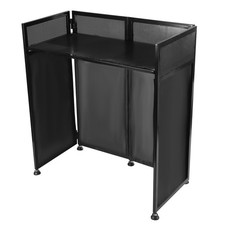 DJ Event Facade Scrim Metal Frame Booth Portable Bag 20" x 40" Flat Table Top