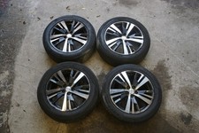 PEUGEOT 3008 MK2 P84 ALLOY WHEELS 225/55/18 7.5 Jx18 ET49 9809687377 2016-2020