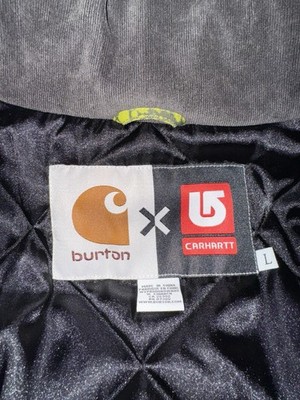 Burton Carhartt コラボ スノーボードウェア　 S Carhartt X Burton Snowboarding Jacket Size L | eBay