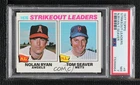 1977 Topps League Leaders Nolan Ryan Tom Seaver #6 PSA 7 HOF 0nr3