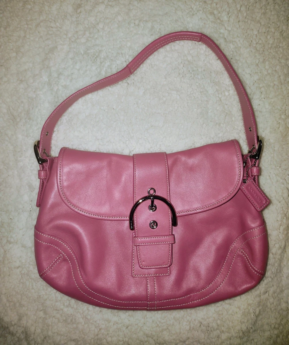 Preços baixos em Bolsa Coach rosa Soho | eBay