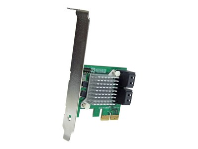 StarTechcom PCI Express 2.0 SATA III 6Gbps 4 Port RAID Controller Karte mit