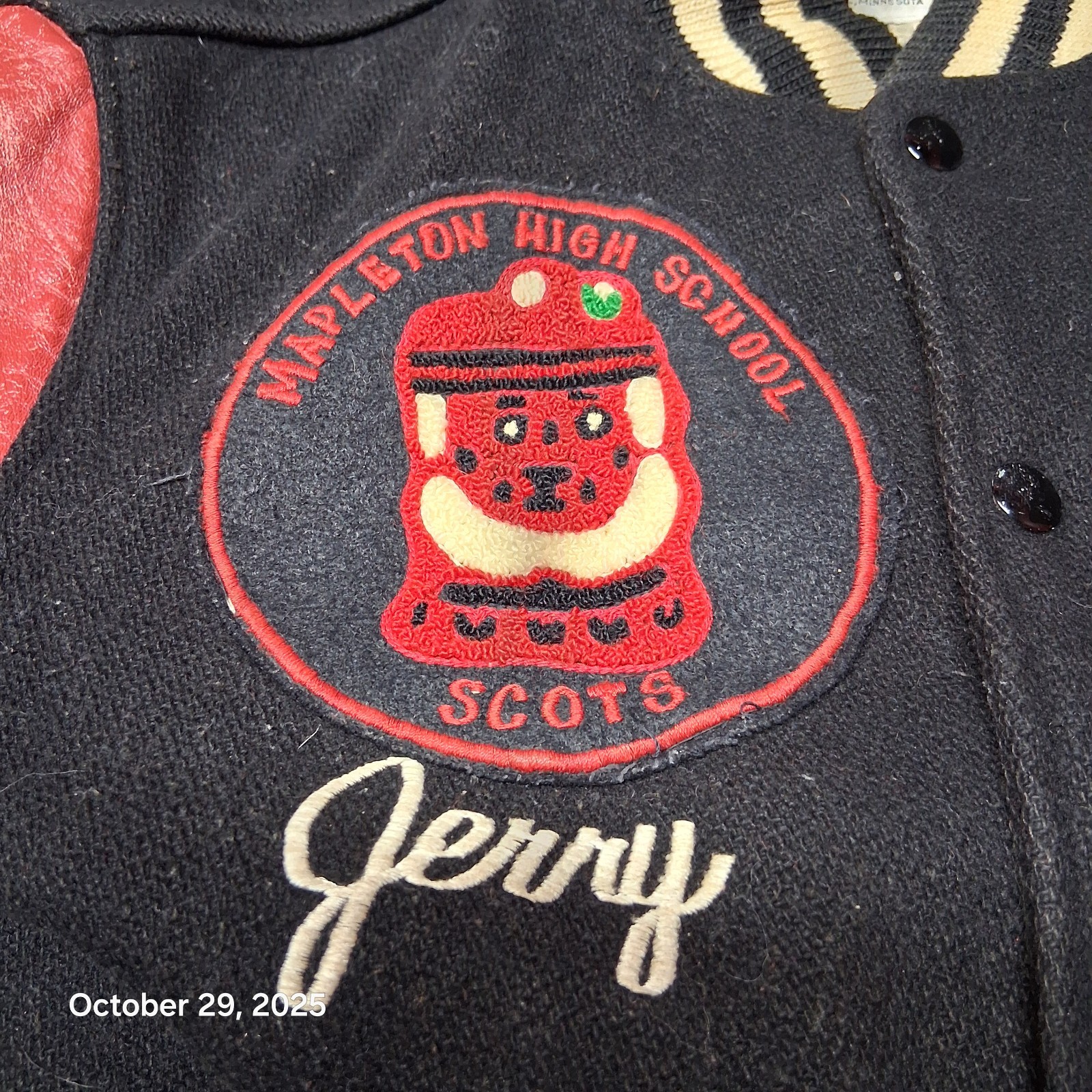 Vintage Trophy Jackets Mapleton Scots Rockabilly … - image 3