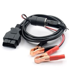 VSTM OBD II Vehicle ECU Emergency Power Supply Cable Memory Saver 3Meter with
