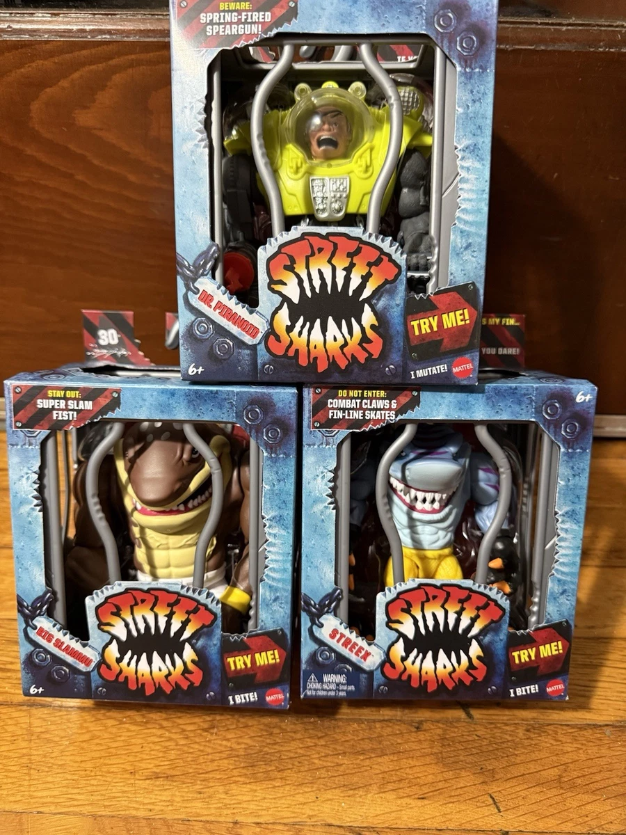 Street Sharks Cartoon & TV Character Action Figures for sale - eBay