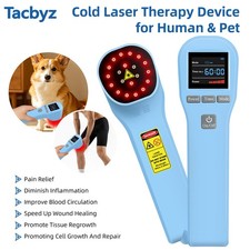 LLLT Cold Laser Therapy Device for Pain Relief Human  Pets Home Use 650nm 808nm