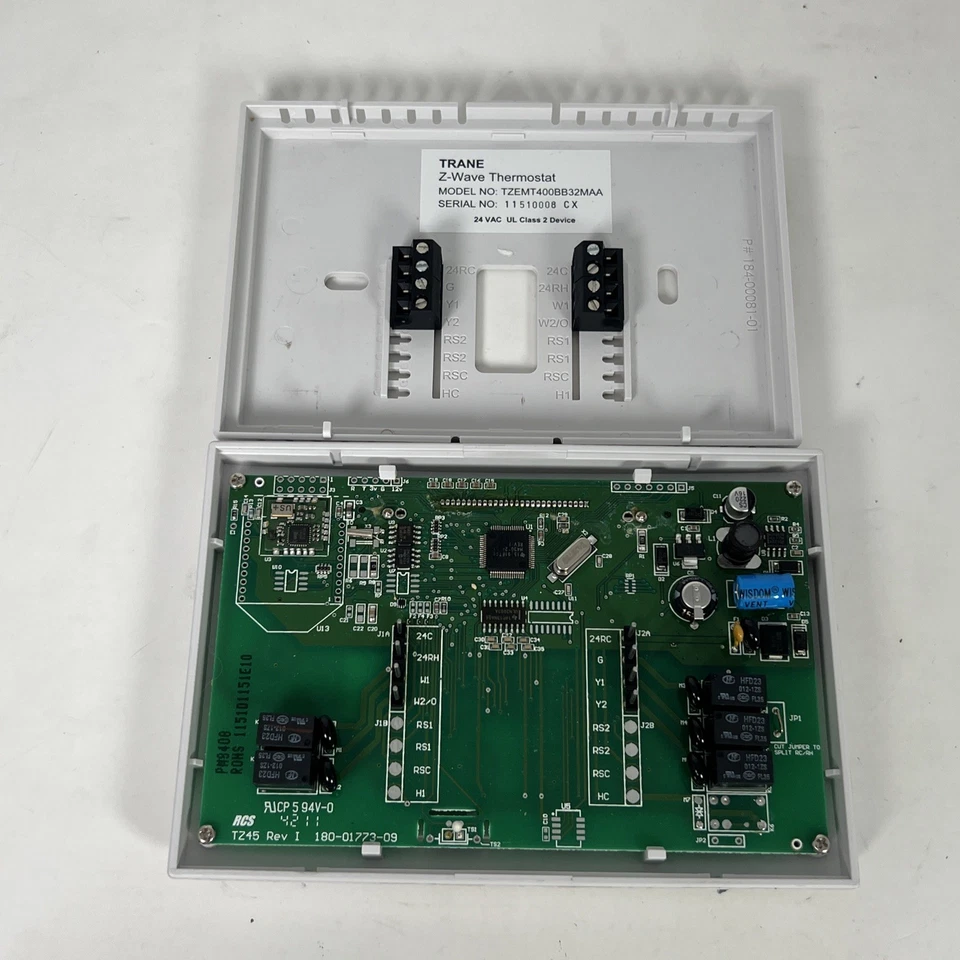 Trane Z Wave Thermostat TZ45 Programmable Nexia Energy Control - Image 3 of 3