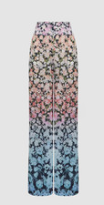 NEW Reiss Serena Ombr  Floral Wide Leg Trouser Pants Women's Multi US4/EU36/UK8