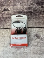 Jabra Verizon Earbud Headset Universal 2.5mm Jack New - JABBUDBLK