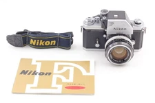 [Near MINT] Nikon F Photomic Silver 35mm SLR Film Camera 50mm F1.4 From JAPAN