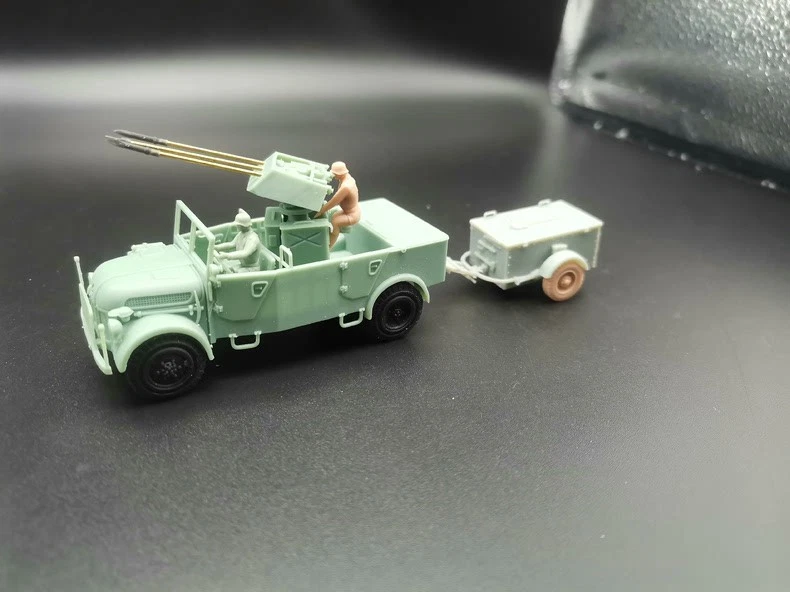 3D printing 1/72/87/48 German Steyr Vehicle MG151 triple gun model - Image 2 of 4