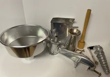 VINTAGE ORIGINAL ALL METAL SQUEEZO STRAINER #3