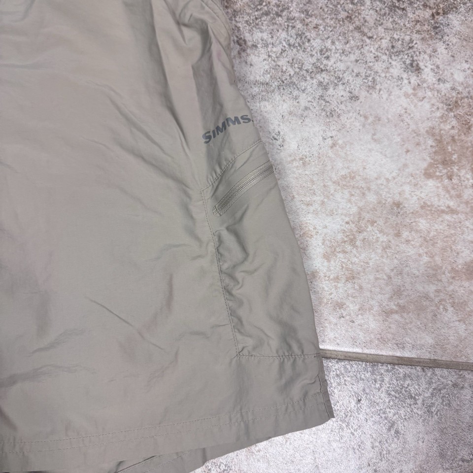 Pantalon De Pêche Simms Guide Series - Homme XL - Beige - Léger, Résistant, Cargo