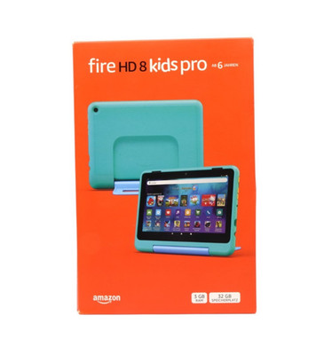 AMAZON Fire HD 8 Kids Pro Tablet 32GB 12 Gen 2024 Blau Grün 8 Zoll NEU OVP