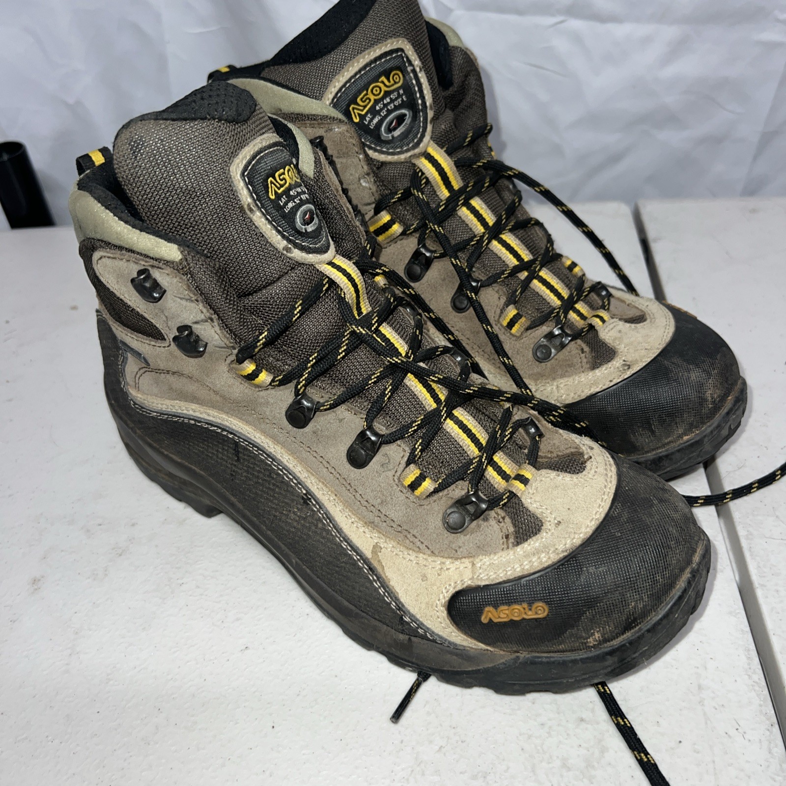 Botas de senderismo al aire libre Asolo FSN 95 GTX Gore-Tex para hombre talla US 10