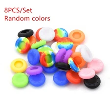 8Pcs Colorful Silicone Handle Rocker Stick Caps For PS4/PS3 Xbox 360/Xbox One S