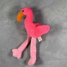 Ty Beanie Baby Pinky The Flamingo Collectible Plush Retired Vintage