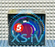MD    TDK XS-iV 74  5 PACK BLANK MINI DISCS  5  SEALED 