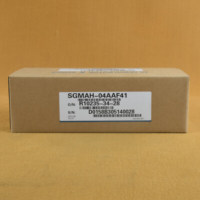 One Yaskawa SGMAH-04AAF41 Servo Motor New SGMAH04AAF41 Expedited Shipping
