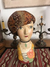 Vintage Art Deco Hat Pill Turban Pheasant Feathers 1960s Beehive AMAZING