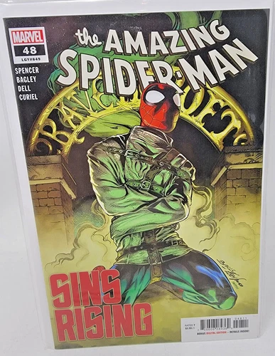 AMAZING SPIDER-MAN #48 LGY #849 BAGLEY COVER *2020* 9.6
