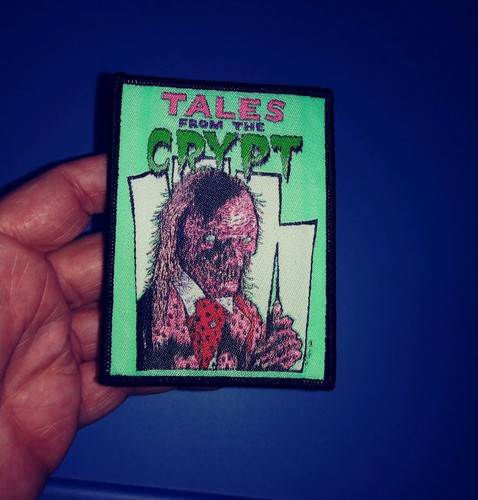 PATCH - Tales from the Crypt (woven) - Horror, comedy, Cryptkeeper keeper 80s - Bild 2 von 2